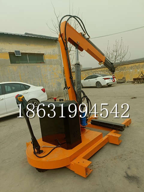 平鲁区自卸车厢随车吊 自制轮式四不像起重机 四驱平板吊 5吨 贵盛