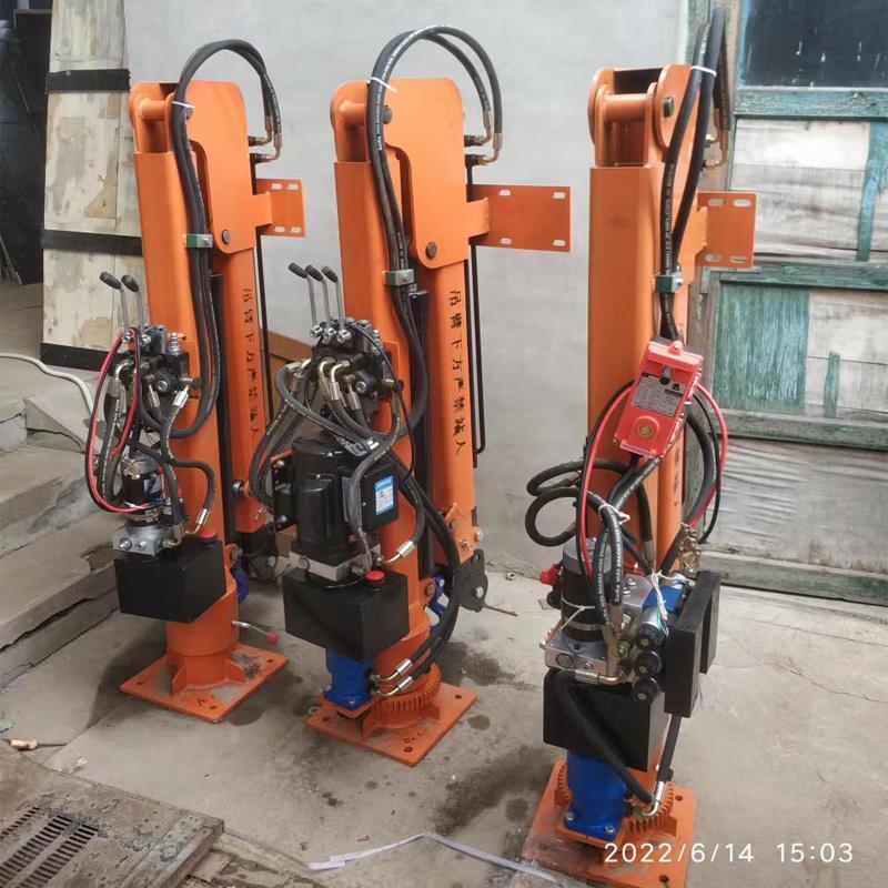 平鲁区重汽蓝牌随车吊 3.2吨 国六动力强 液压驱动 农用自卸起重机